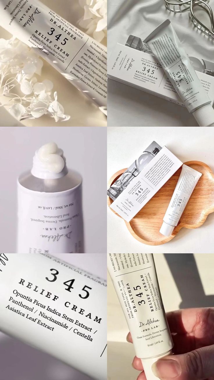 Premium Dr.Althea 345 Relief Cream 50 ML | Featuring Hyaluronic Acid & Rose Scent