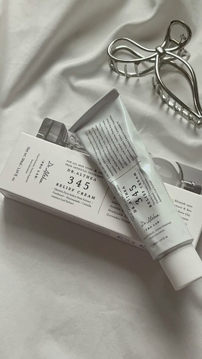 Premium Dr.Althea 345 Relief Cream 50 ML | Featuring Hyaluronic Acid & Rose Scent