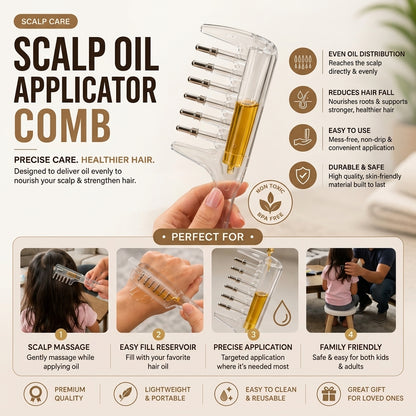 2 in 1 Scalp Massage & Hair Care Comb