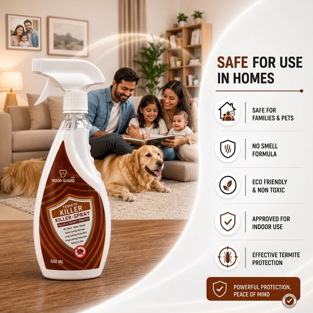 No Smell Termite killer (Free Gloves and syringe)