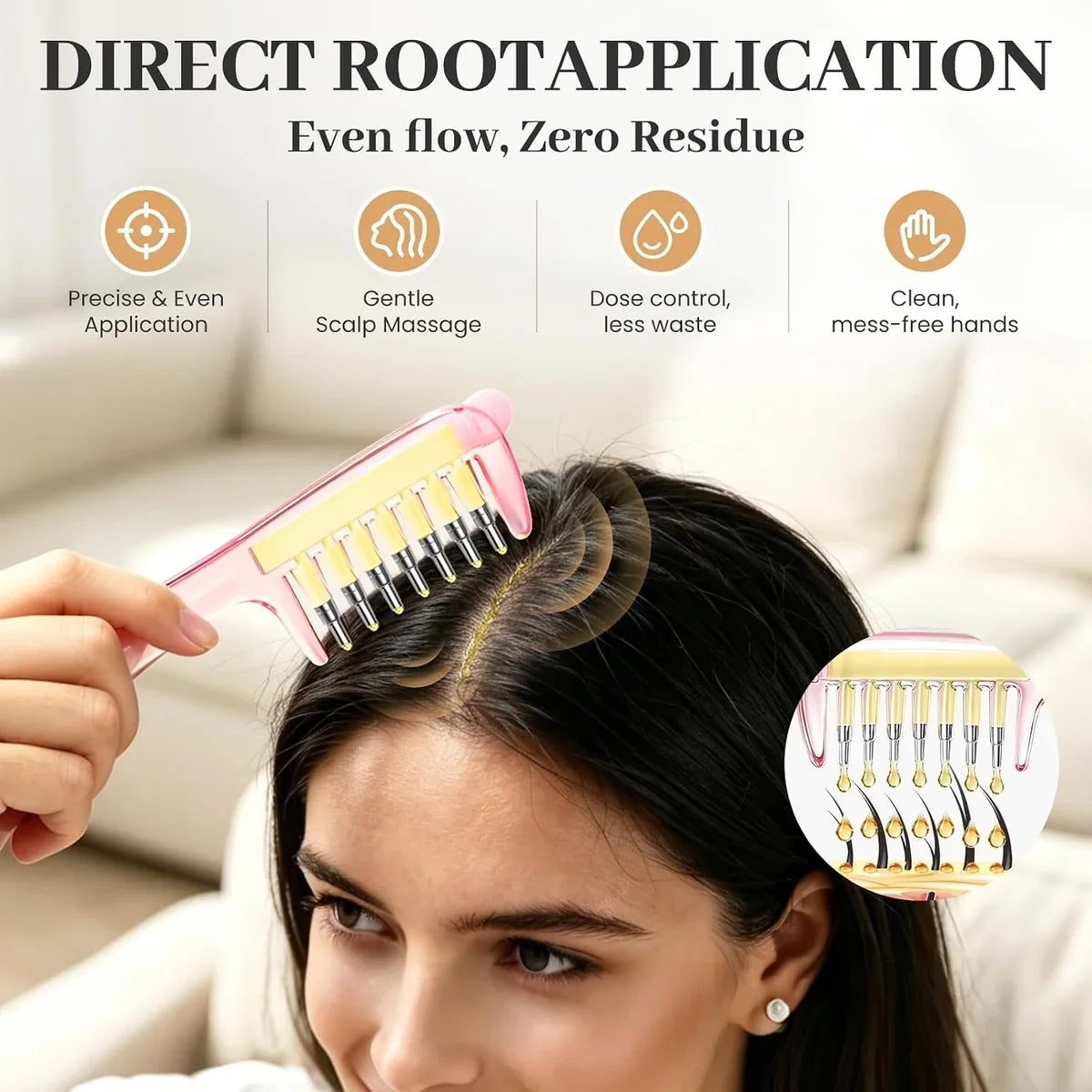 2 in 1 Scalp Massage & Hair Care Comb