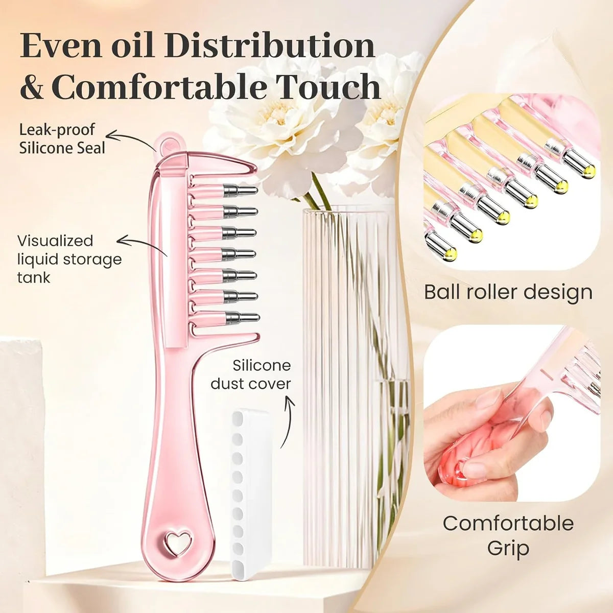 2 in 1 Scalp Massage & Hair Care Comb